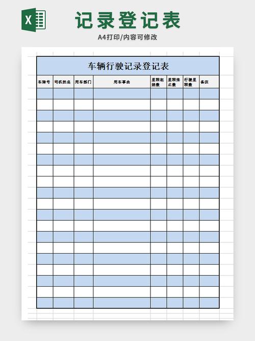 怎么做出行记录表格(出行表格制作) 第3张 怎么做出行记录表格(出行表格制作) 第3张