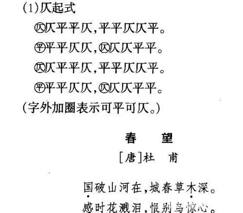古诗的韵律常识,古诗词的韵律详解 第4张 古诗的韵律常识,古诗词的韵律详解 第4张