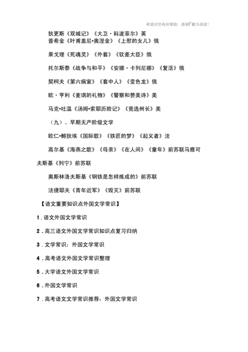 文化常识大全 - 高考必备文化常识大全 第4张 文化常识大全 - 高考必备文化常识大全 第4张
