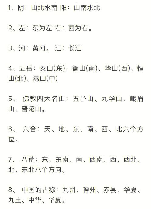 地理文学常识 - 地理文学常识总结 第7张 地理文学常识 - 地理文学常识总结 第7张