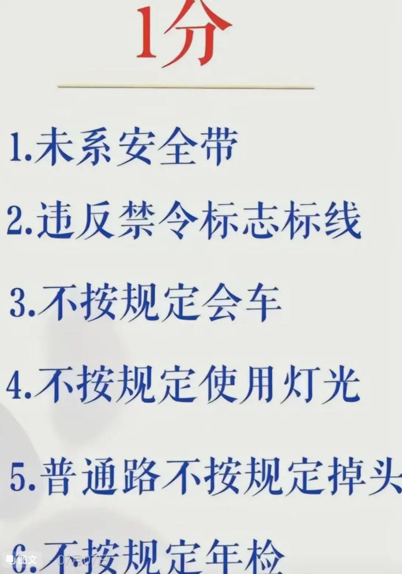 驾照基本常识(驾照知识点总结) 第4张 驾照基本常识(驾照知识点总结) 第4张