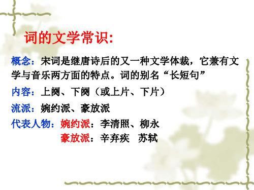 有关词的文学常识 - 有关词的相关知识 第5张 有关词的文学常识 - 有关词的相关知识 第5张
