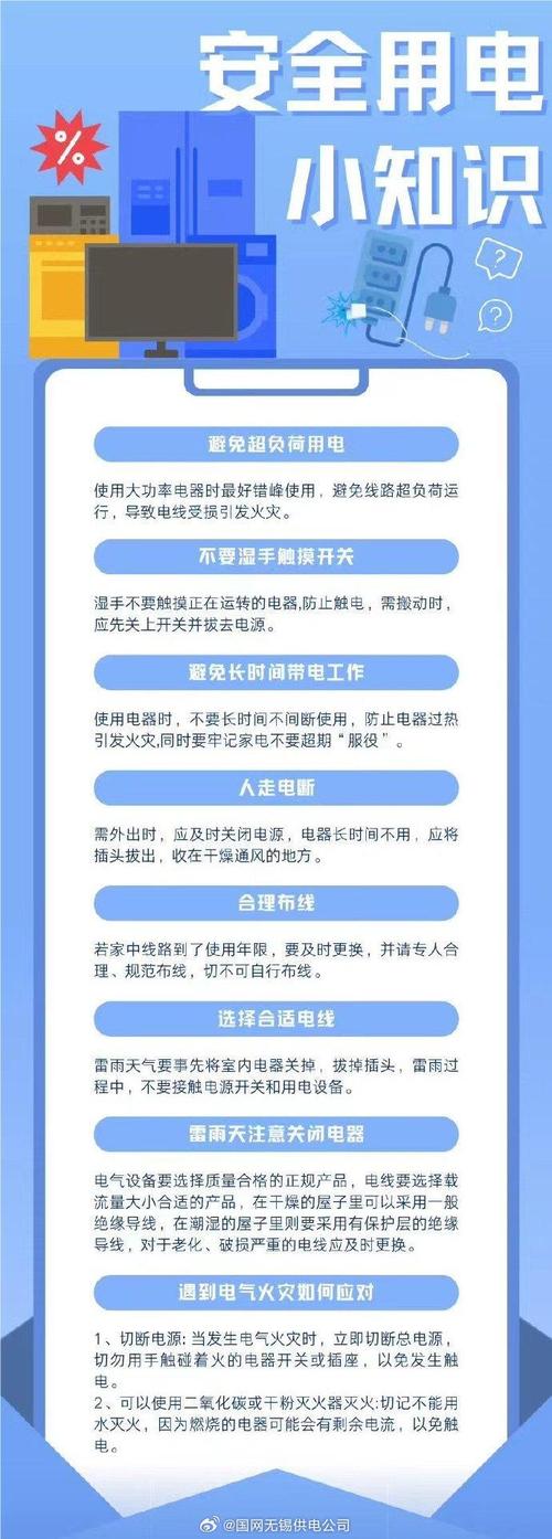 安全用电常识有哪些(安全用电相关知识) 第5张 安全用电常识有哪些(安全用电相关知识) 第5张