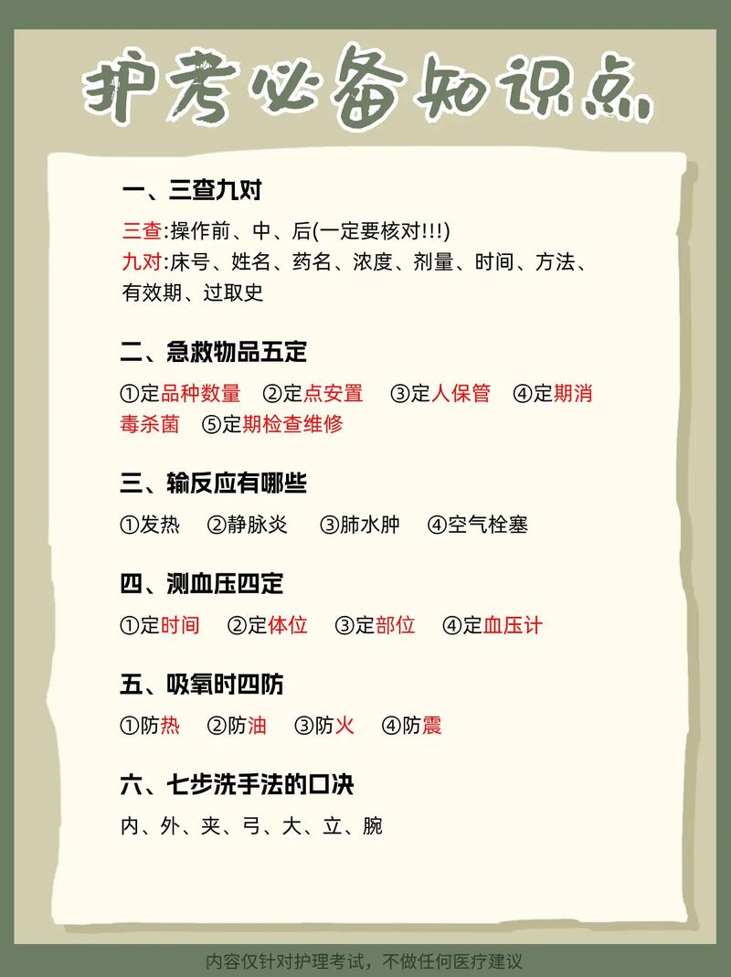 护士必须牢记的常识(护士应该知道的基本知识) 第1张 护士必须牢记的常识(护士应该知道的基本知识) 第1张