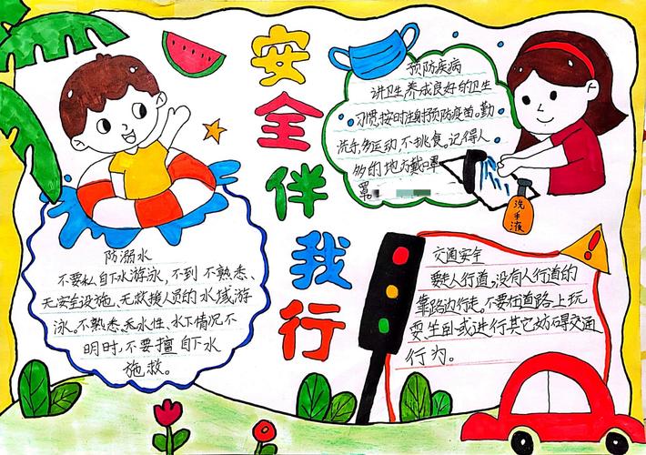 珍视生命文明出行 - 珍惜生命文明出行的手抄报内容 第1张 珍视生命文明出行 - 珍惜生命文明出行的手抄报内容 第1张