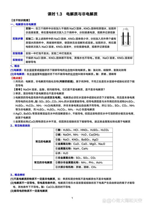 高中化学常识总结,高中化学常识知识点总结 第5张 高中化学常识总结,高中化学常识知识点总结 第5张