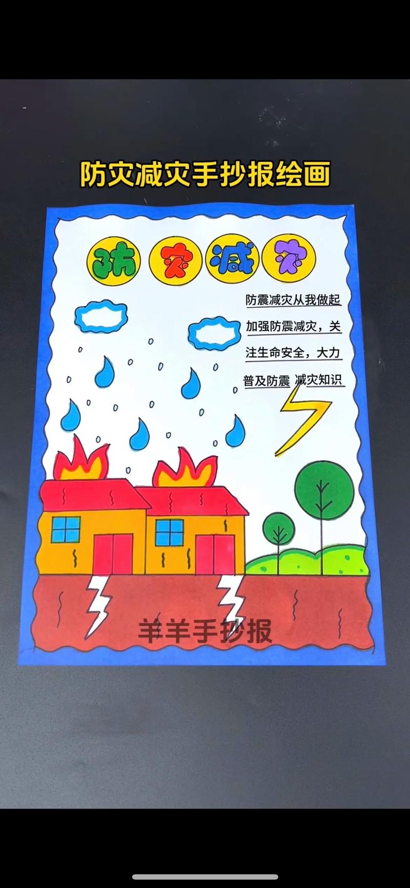 防震常识手抄报(防震安全知识手抄报简单) 第5张 防震常识手抄报(防震安全知识手抄报简单) 第5张