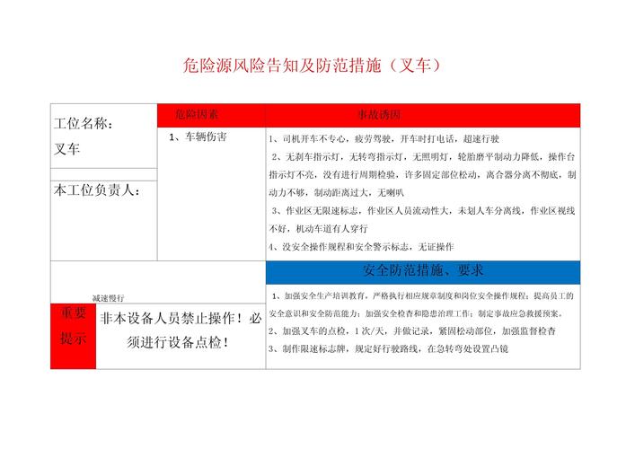 叉车安全常识 - 叉车安全常识内容 第3张 叉车安全常识 - 叉车安全常识内容 第3张