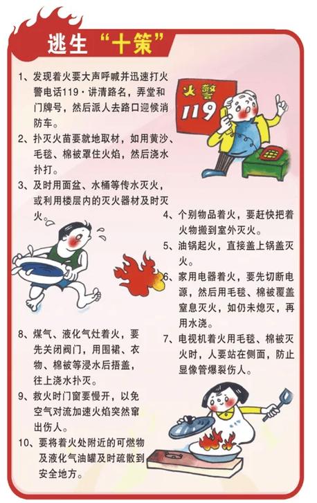 小学生防火常识八条 - 小学生防火顺口溜6小句 第2张 小学生防火常识八条 - 小学生防火顺口溜6小句 第2张