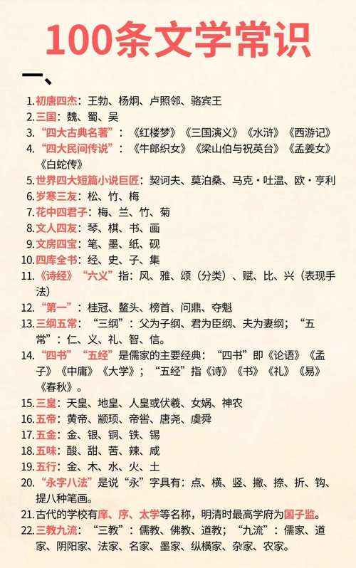 文化常识全典,文化常识全典阅读 第8张 文化常识全典,文化常识全典阅读 第8张