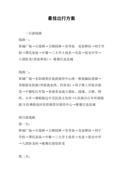 怎么制定出行计划,制定出行计划表 第5张 怎么制定出行计划,制定出行计划表 第5张