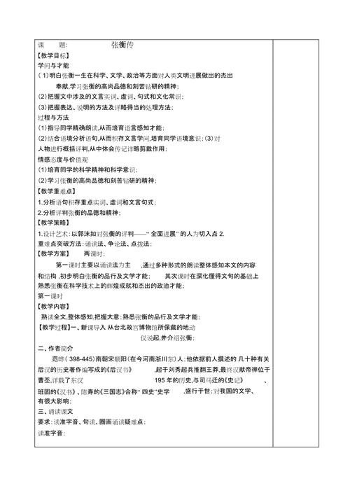 张衡传文化常识 - 张衡传知识总结 第3张 张衡传文化常识 - 张衡传知识总结 第3张