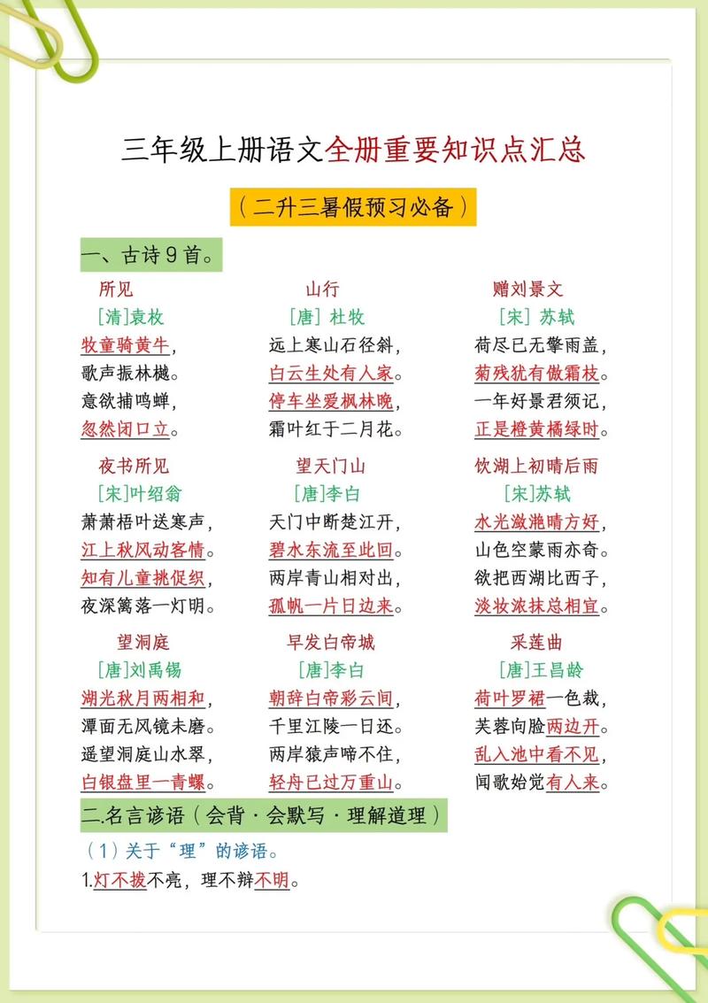 小学课外常识(小学课外知识汇总) 第1张 小学课外常识(小学课外知识汇总) 第1张