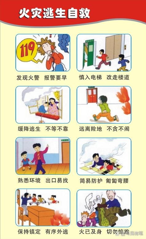 火灾自救小常识 - 火灾自救七招 第3张 火灾自救小常识 - 火灾自救七招 第3张