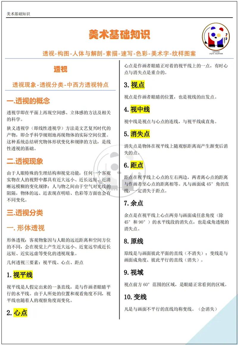 美术常识基础知识50个,美术相关知识常识 第5张 美术常识基础知识50个,美术相关知识常识 第5张