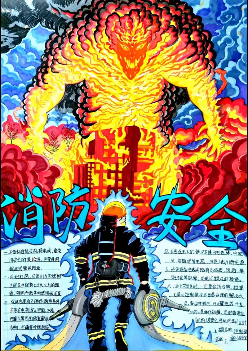 火灾常识手抄报,火灾常识手抄报图片 第5张 火灾常识手抄报,火灾常识手抄报图片 第5张